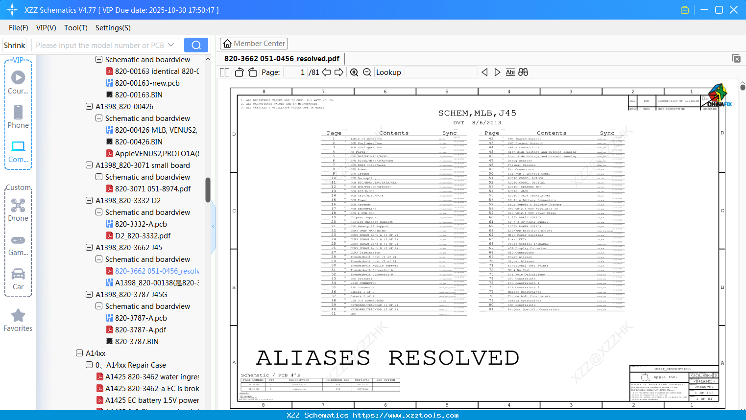 Laptop Apple 820-3662 051-0456_resolved